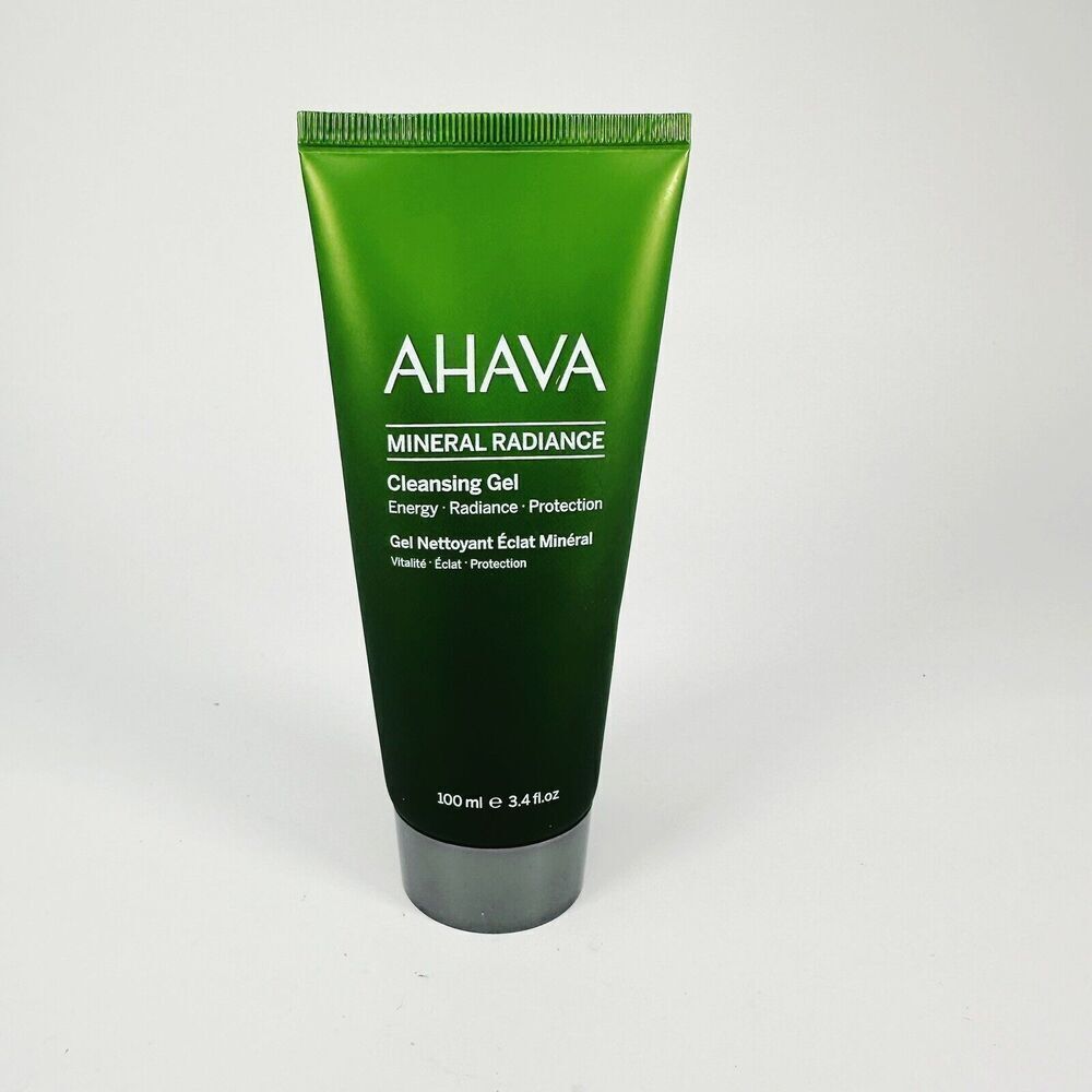 AHAVA Mineral Radiance Cleansing Gel, 3.4 Fl Oz Face Wash Osmoguard